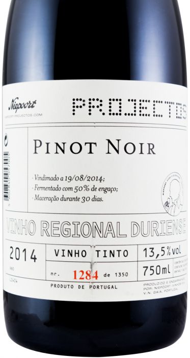 2014 Niepoort Projectos Pinot Noir red