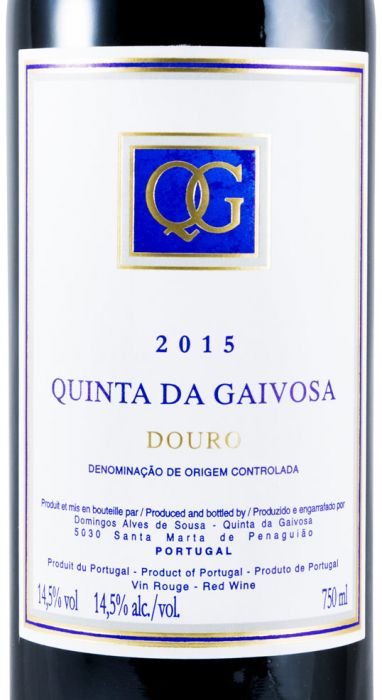 2015 Quinta da Gaivosa red