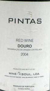 2004 Pintas tinto