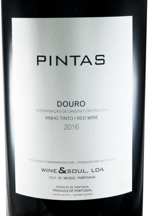 2016 Wine & Soul Pintas tinto 9L