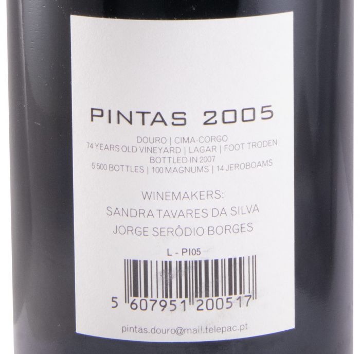 2005 Wine & Soul Pintas tinto
