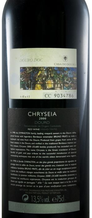 2000 Chryseia tinto