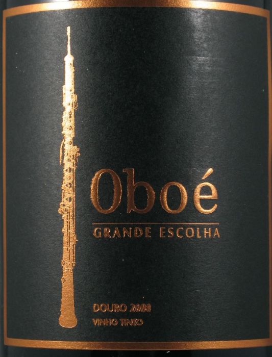 2008 Oboé Grande Escolha Rótulo Preto tinto