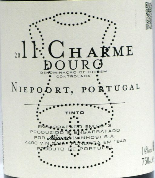 2011 Niepoort Charme tinto