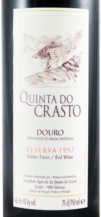 1997 Quinta do Crasto Reserva red