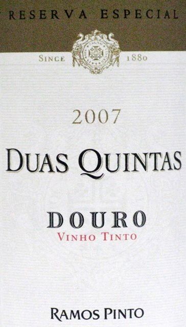 2007 Duas Quintas Reserva Especial red