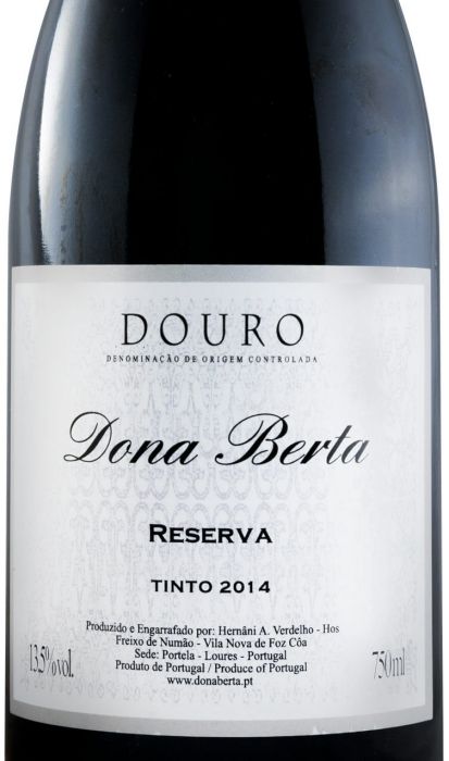 2014 Dona Berta Reserva red