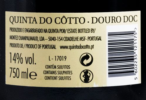 2016 Quinta do Côtto Bastardo red