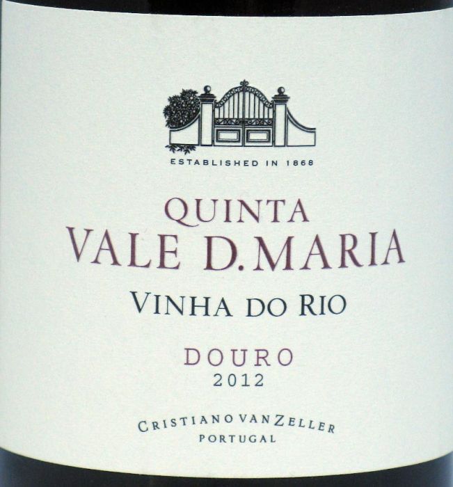 2012 Quinta Vale D. Maria Vinha do Rio tinto