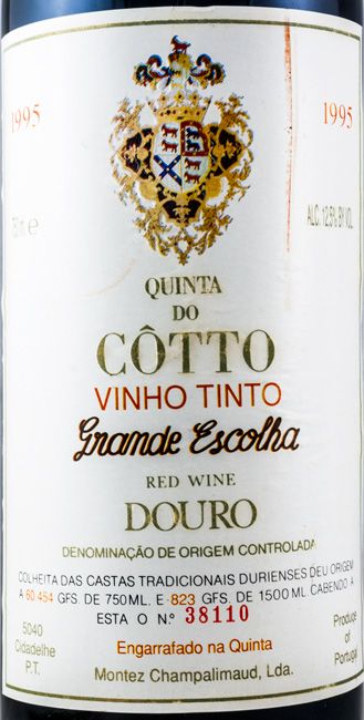 1995 Quinta do Côtto Grande Escolha tinto