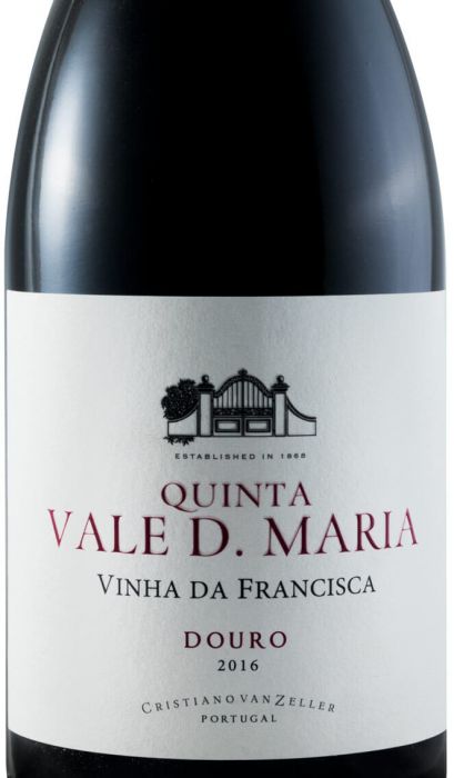 2016 Quinta Vale D. Maria Vinha da Francisca red
