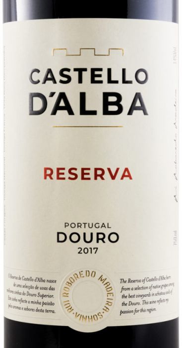 2017 Castello D'Alba Reserva red