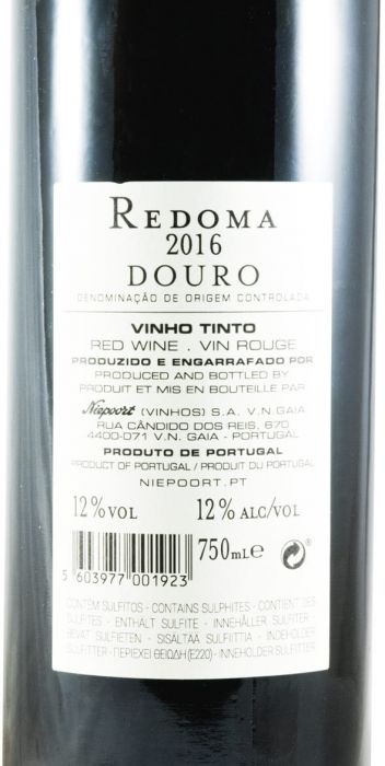 2016 Niepoort Redoma tinto