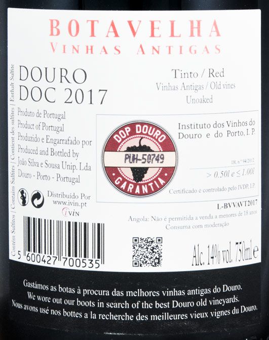 2017 Bota Velha Vinhas Antigas tinto