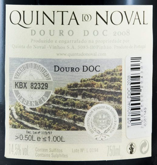 2008 Quinta do Noval red