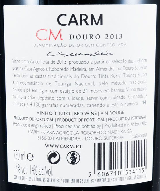 2013 CARM CM tinto