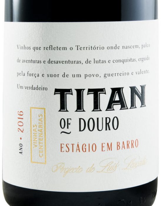 2016 Titan of Douro Estágio em Barro red