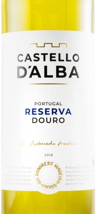 2018 Castello D'Alba Reserva branco