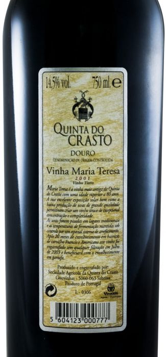 2001 Quinta do Crasto Vinha Maria Teresa tinto