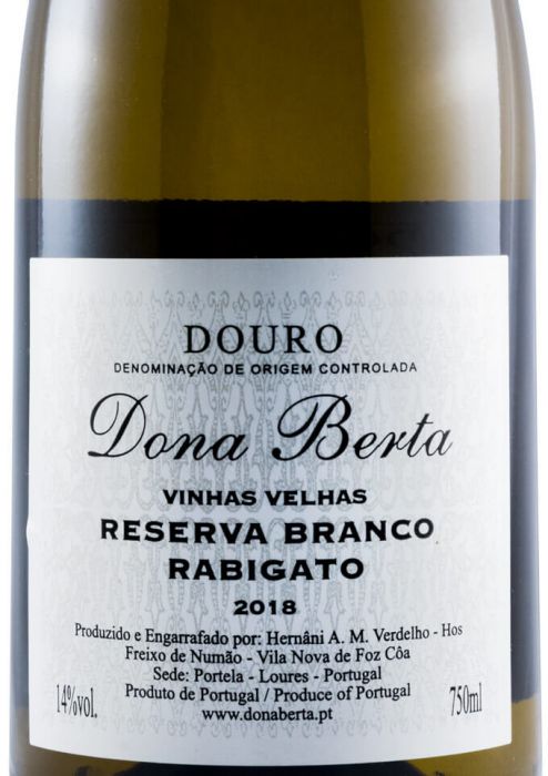2018 Dona Berta Rabigato Vinhas Velhas white