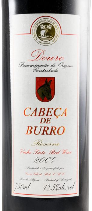2004 Cabeça de Burro Reserva red