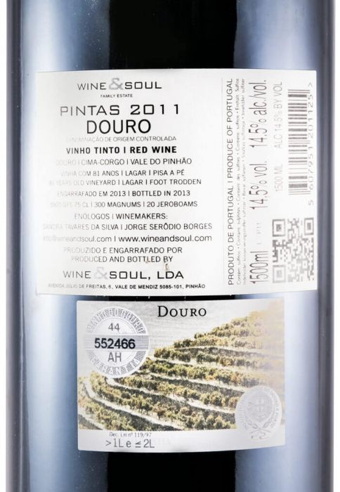 2011 Pintas tinto 1,5L