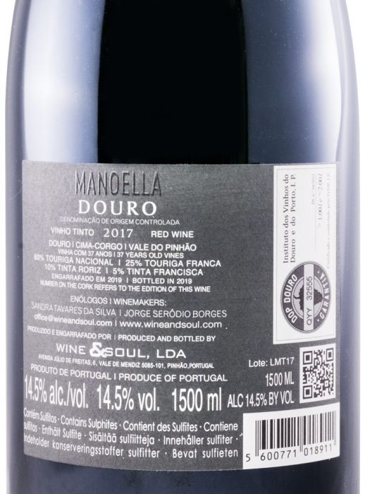2017 Manoella tinto 1,5L