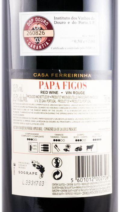 2018 Papa Figos tinto