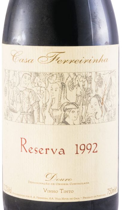 1992 Casa Ferreirinha Reserva red