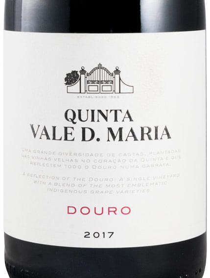2017 Quinta Vale D. Maria red