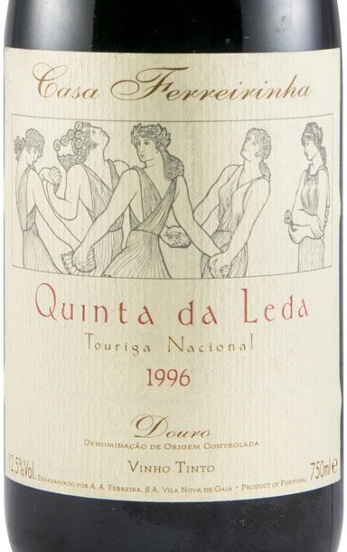 1996 Casa Ferreirinha Quinta da Leda Touriga Nacional red