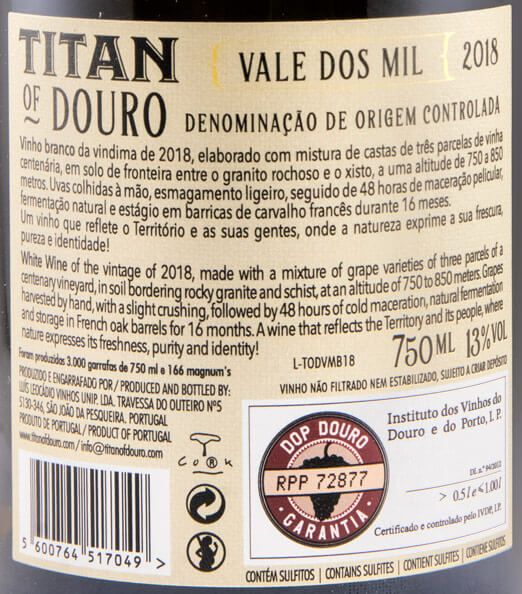 2018 Titan of Douro Vale dos Mil branco