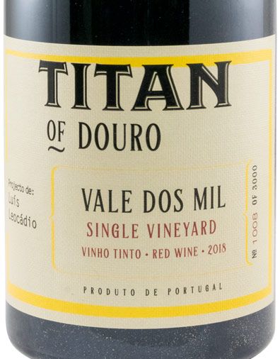 2018 Titan of Douro Vale dos Mil red