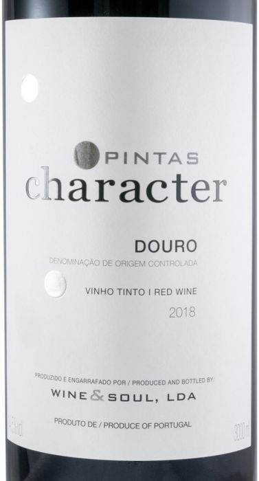 2018 Pintas Character tinto 3L