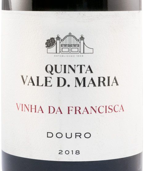 2018 Quinta Vale D. Maria Vinha da Francisca red