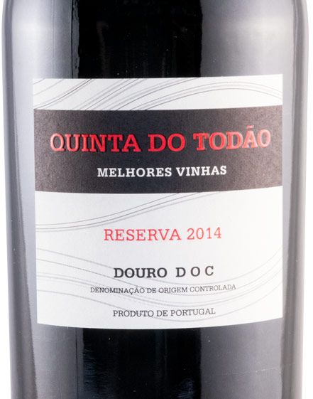 2014 Quinta do Todão Reserva red