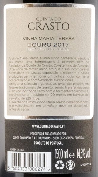 2017 Quinta do Crasto Vinha Maria Teresa red 1.5L