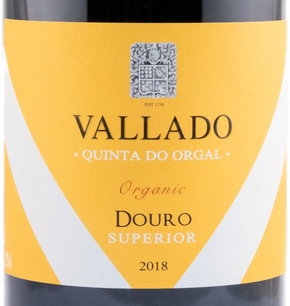 2018 Vallado Douro Superior organic red