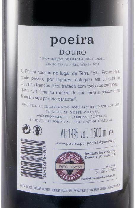 2016 Poeira tinto 1,5L