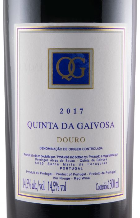 2017 Quinta da Gaivosa red 1.5L
