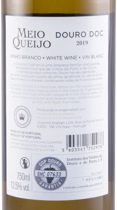 2019 Churchill's Meio Queijo branco