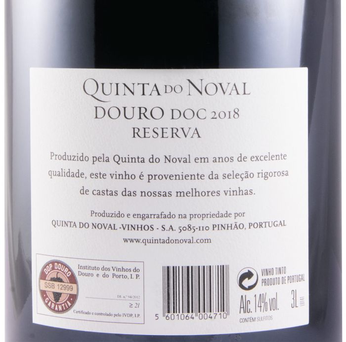 2018 Quinta do Noval Reserva red 3L