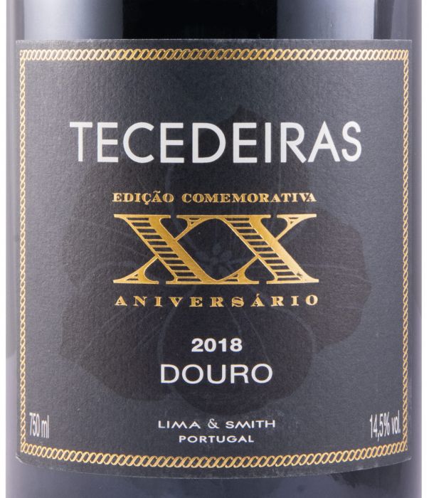 2018 Quinta das Tecedeiras 20 Years Edition red