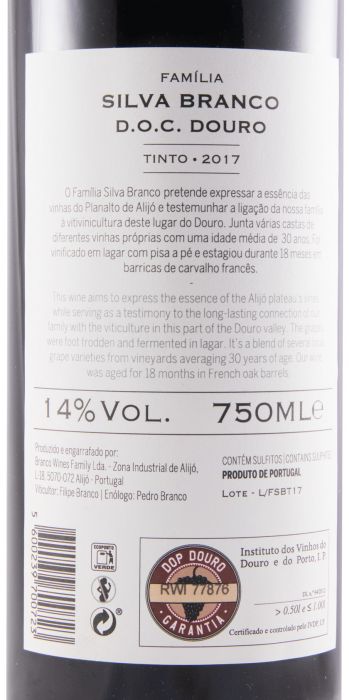 2017 Família Silva Branco tinto