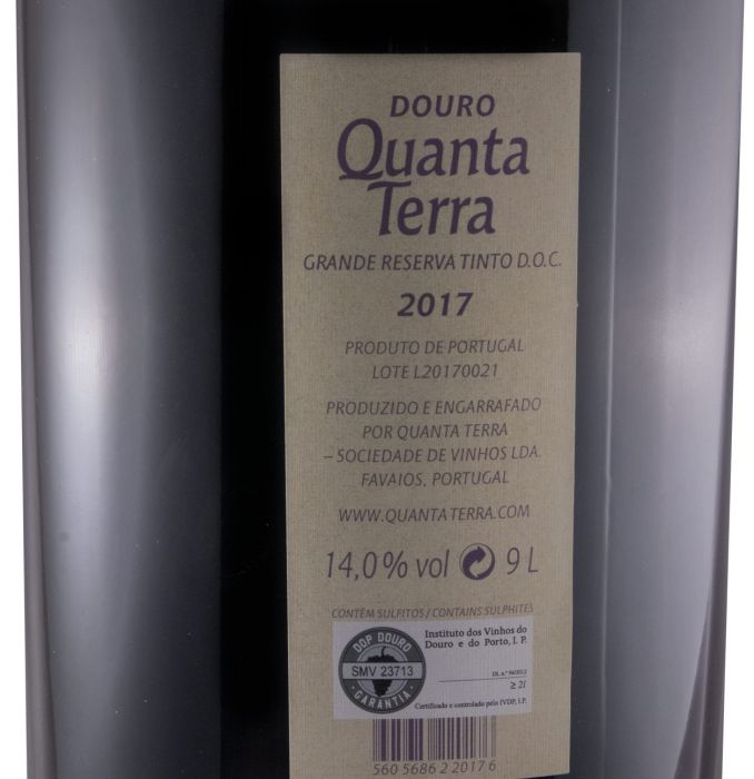 2017 Quanta Terra Grande Reserva tinto 9L