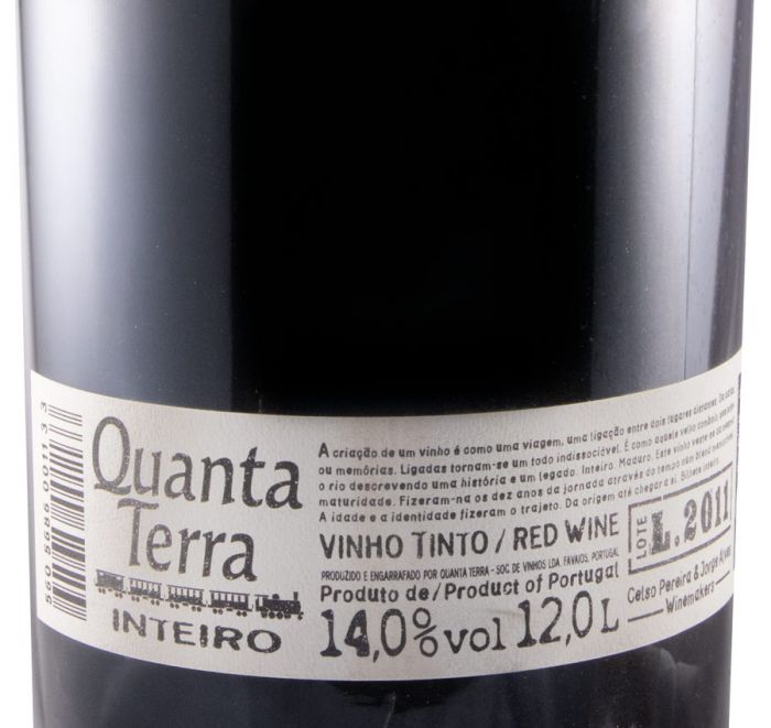 2011 Quanta Terra Inteiro tinto 12L