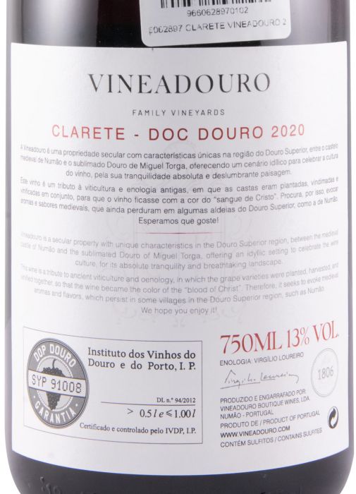 2020 Clarete Vineadouro