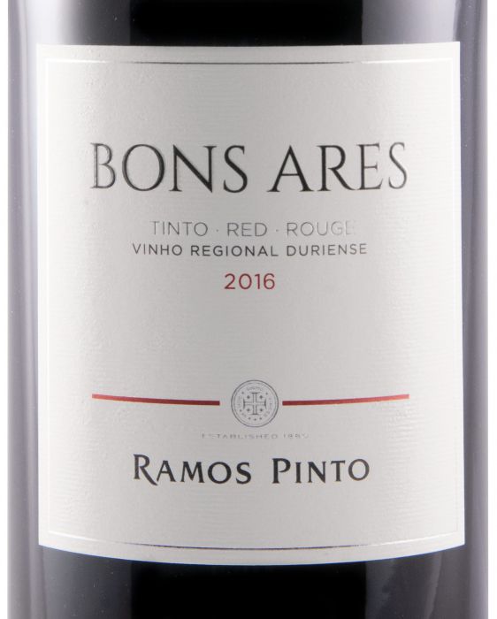 2016 Quinta dos Bons Ares red