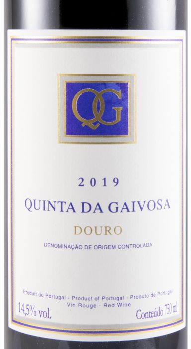 2019 Quinta da Gaivosa red
