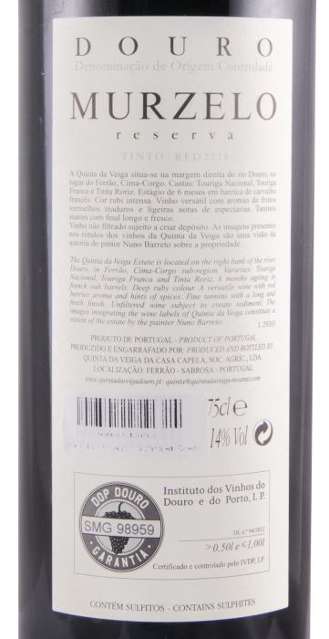 2018 Murzelo Reserva tinto